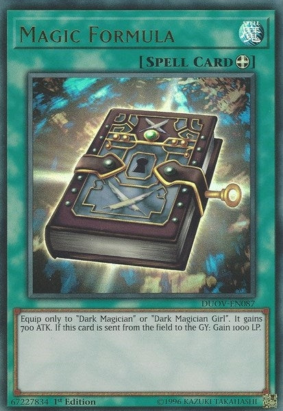 Image for Magic Formula (Duel Overload) (DUOV-EN087) - YuGiOh