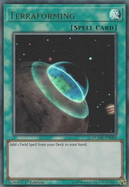 Image for Terraforming (Duel Overload) (DUOV-EN088) - YuGiOh