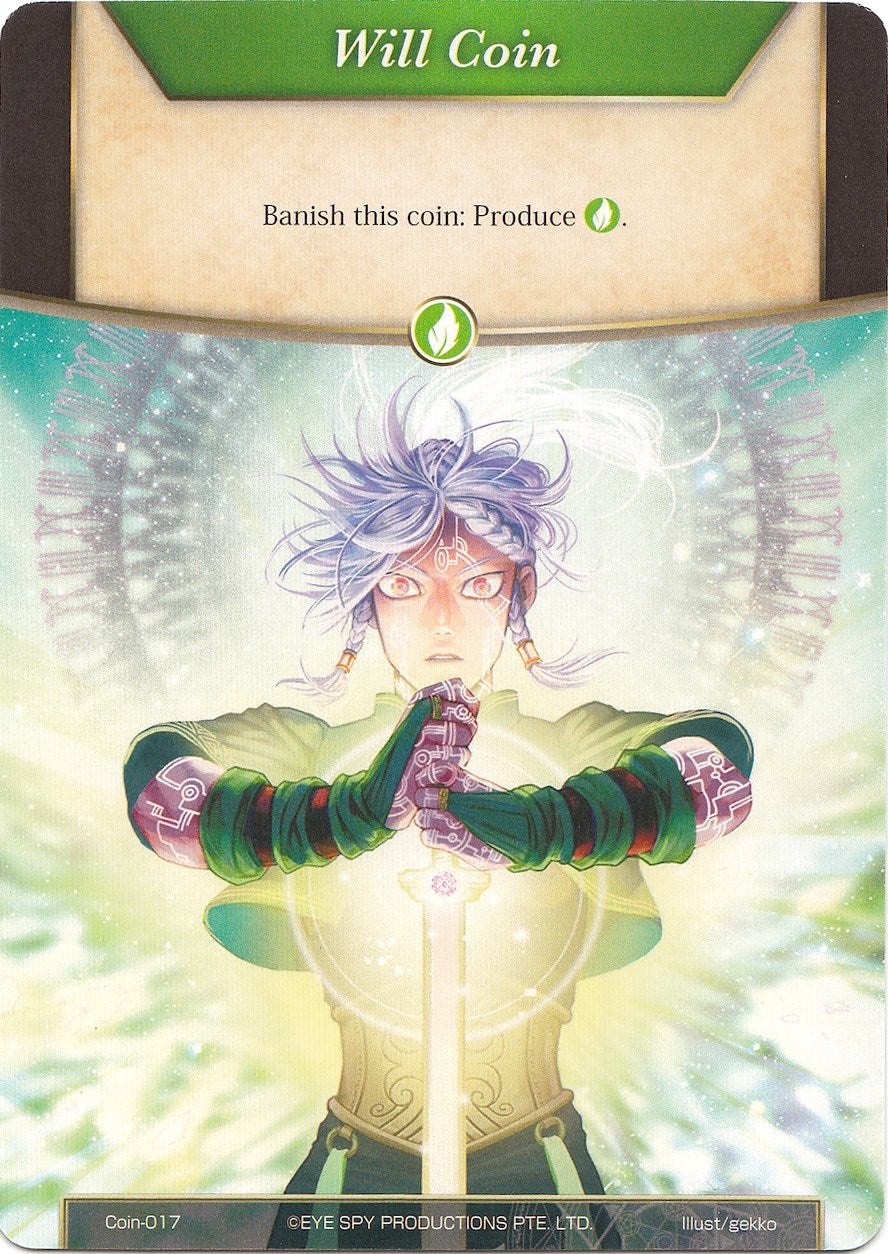 Image for Will Coin - Coin-017 - Gill (Alice Origin II) (Coin-017) - Force of Will