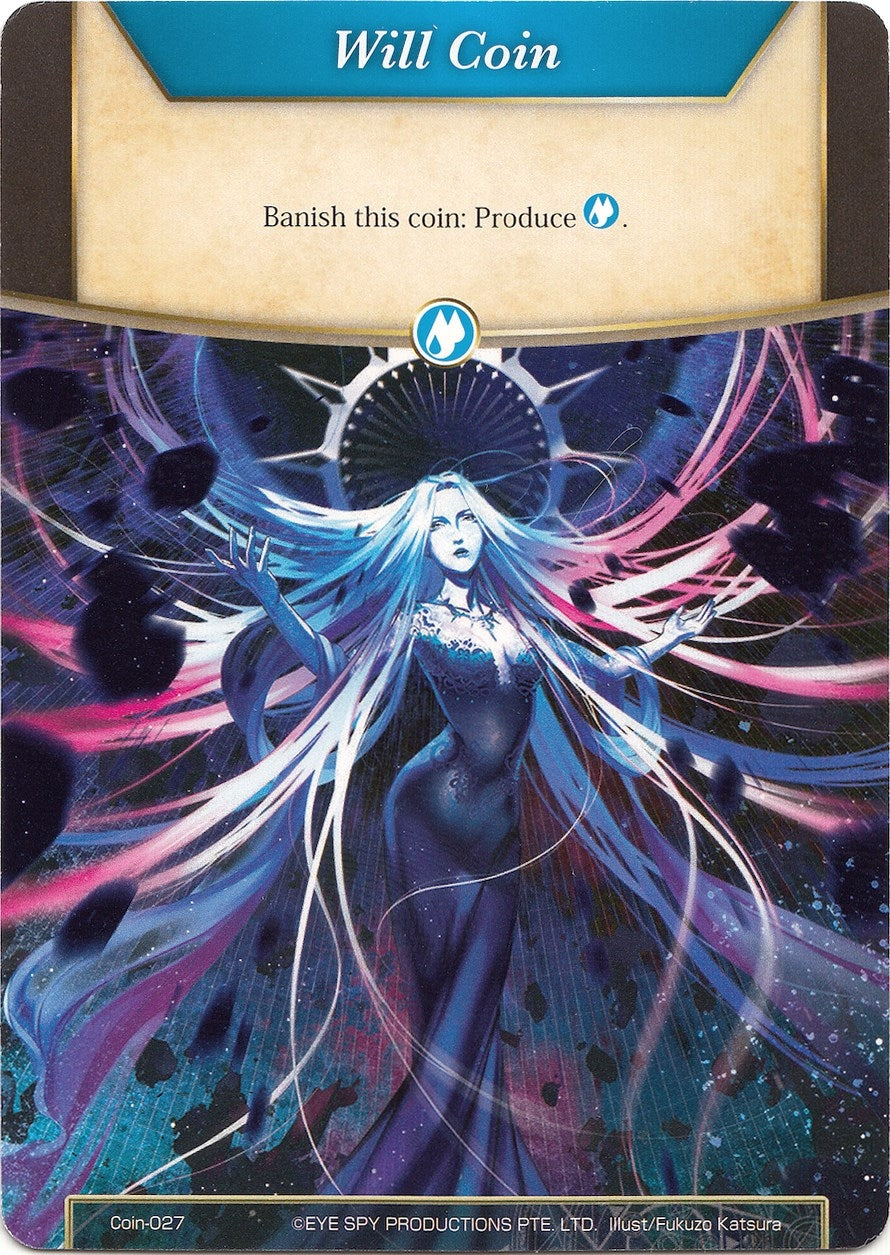 Image for Will Coin - Coin-027 - The Time Spinning Witch (Alice Origin II) (Coin-027) - Force of Will