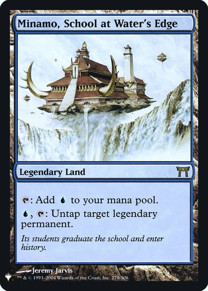 Image for Minamo, School at Water's Edge (The List Reprints) (279) - Magic: The Gathering