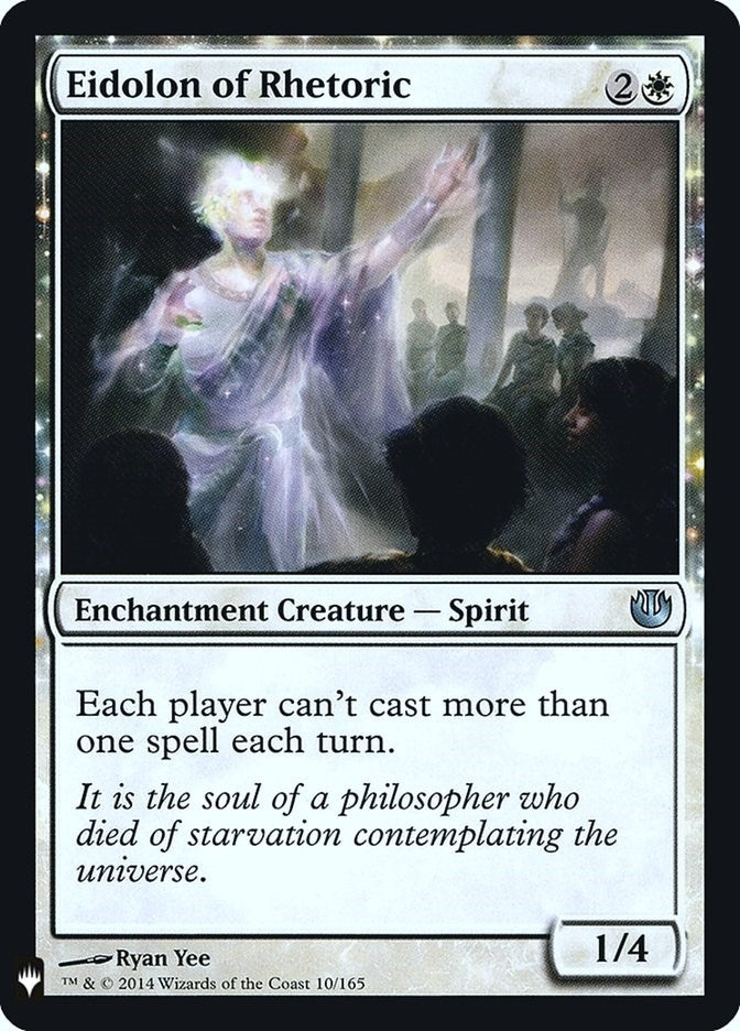 Image for Eidolon of Rhetoric (The List Reprints) (10) - Magic: The Gathering