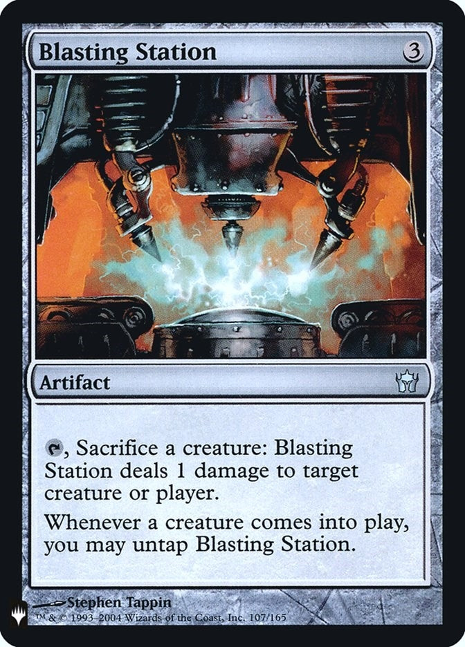 Image for Blasting Station (The List Reprints) (107) - Magic: The Gathering