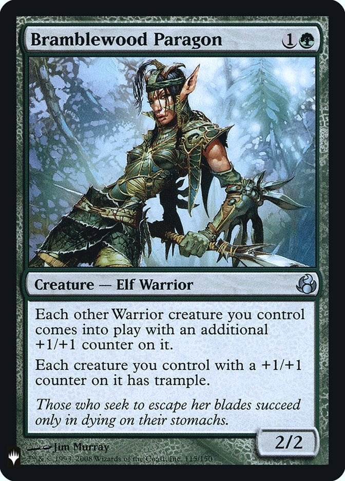 Image for Bramblewood Paragon (The List Reprints) (115) - Magic: The Gathering