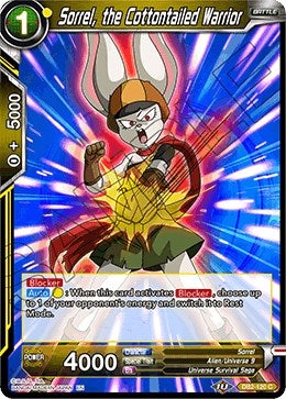 Image for Sorrel, the Cottontailed Warrior (Draft Box 05 - Divine Multiverse) (DB2-120) - Dragon Ball Super: Masters