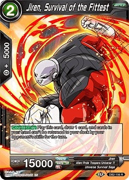 Image for Jiren, Survival of the Fittest (Draft Box 05 - Divine Multiverse) (DB2-156) - Dragon Ball Super: Masters