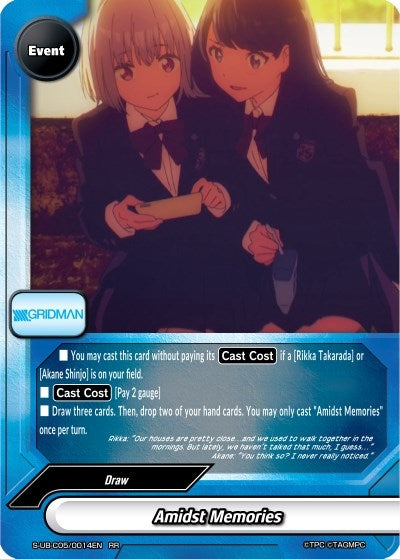 Image for Amidst Memories (SSSS.GRIDMAN) (S-UB-C05/0014EN) - Future Card BuddyFight