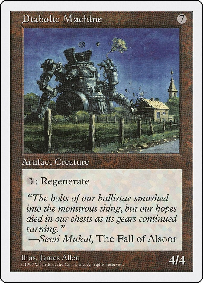 Image for Diabolic Machine (Fifth Edition) - Magic: The Gathering