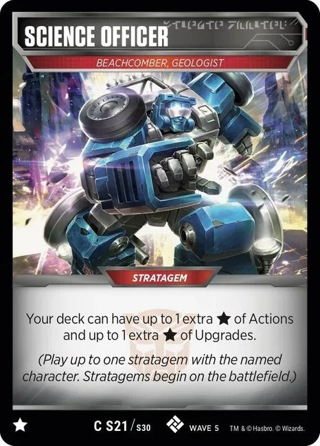 Image for Science Officer (Titan Masters Attack) (S21) - Transformers TCG