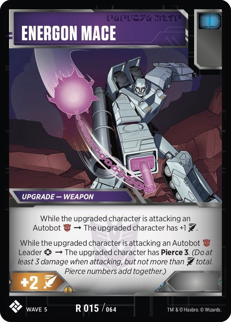 Image for Energon Mace (Titan Masters Attack) (15) - Transformers TCG