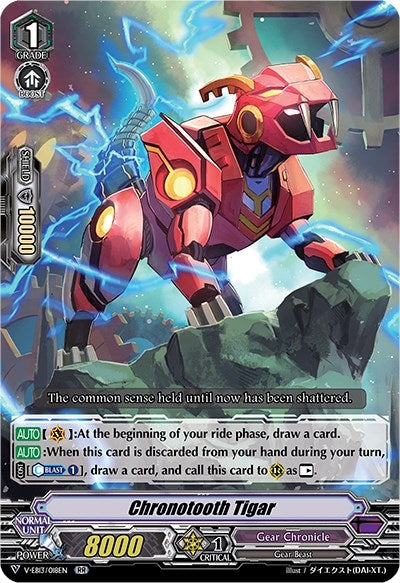 Image for Chronotooth Tigar (V-EB13: The Astral Force) (V-EB13/018EN) - Cardfight Vanguard