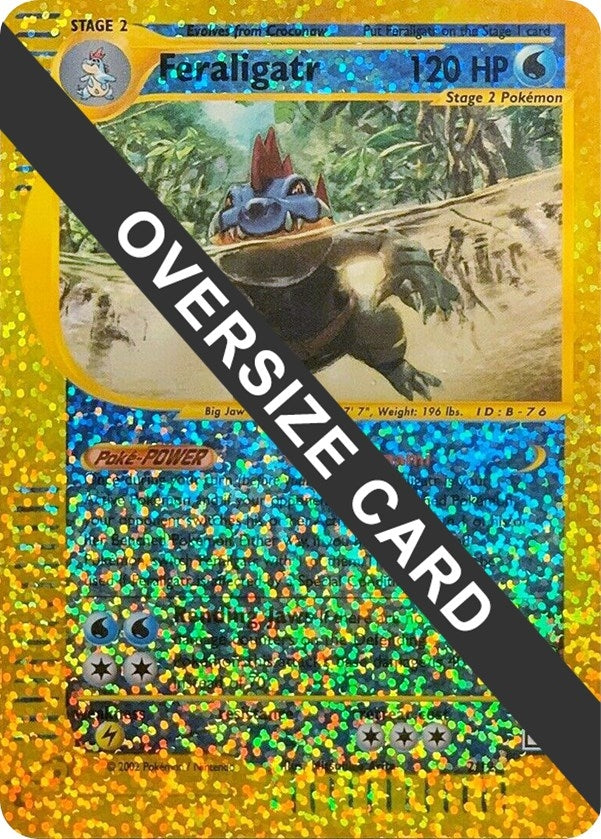 Image for Feraligatr - 2/12 (Box Topper) (Jumbo Cards) (002/012) - Pokemon
