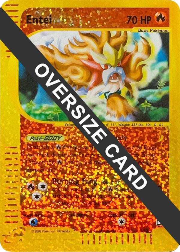 Image for Entei - 5/12 (Box Topper) (Jumbo Cards) (005/012) - Pokemon