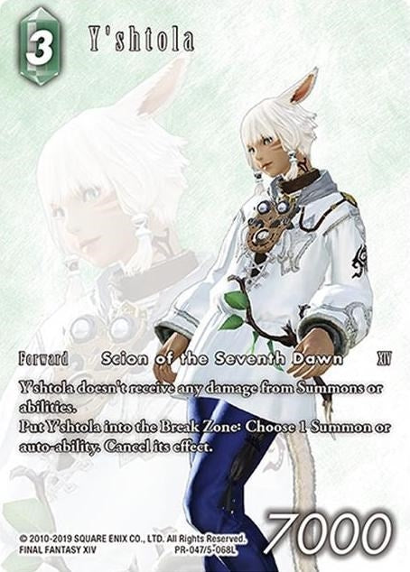 Image for Y'shtola (FF: Promo Cards) (PR-047/5-068L) - Final Fantasy TCG