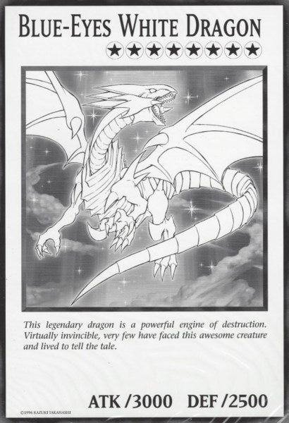Image for Blue-Eyes White Dragon (Oversized) (Duel Overload) - YuGiOh
