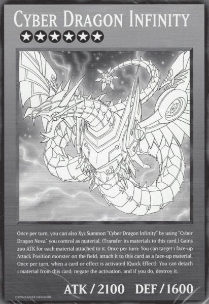 Image for Cyber Dragon Infinity (Oversized) (Duel Overload) - YuGiOh