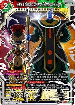 Image for Arack & Cucatail, Universe 5 Destroyer & Angel (Draft Box 05 - Divine Multiverse) (DB2-166) - Dragon Ball Super: Masters