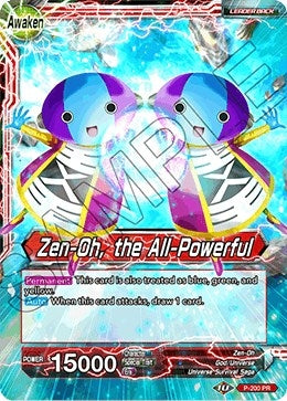 Image for Zen-Oh // Zen-Oh, the All-Powerful (Promotion Cards) (P-200) - Dragon Ball Super: Masters