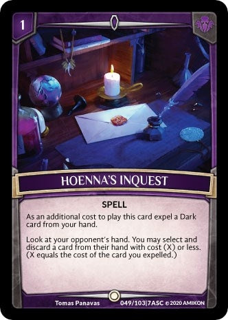Image for Hoenna's Inquest (Ascension) (ASC-049) - Argent Saga TCG