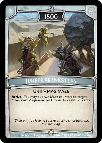 Image for Jubei's Pranksters (Ascension) (ASC-056) - Argent Saga TCG
