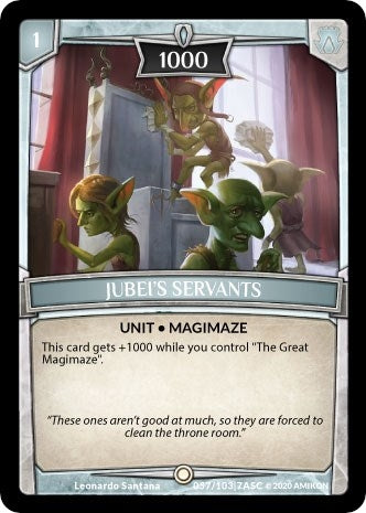 Image for Jubei's Servants (Ascension) (ASC-057) - Argent Saga TCG