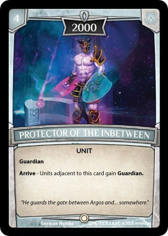 Image for Protector of the Inbetween (Ascension) (ASC-076) - Argent Saga TCG