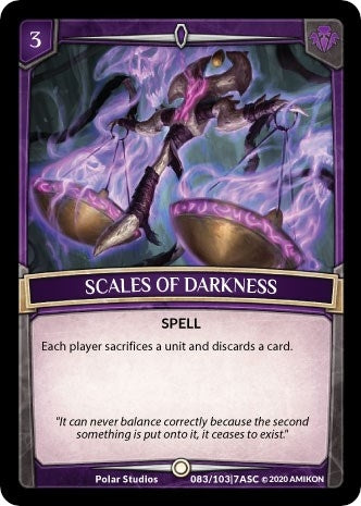 Image for Scales of Darkness (Ascension) (ASC-083) - Argent Saga TCG