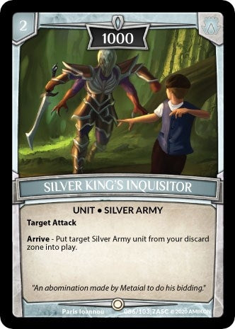 Image for Silver King's Inquisitor (Ascension) (ASC-086) - Argent Saga TCG