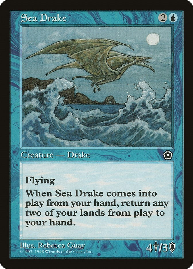 Image for Sea Drake (Portal Second Age) - Magic: The Gathering