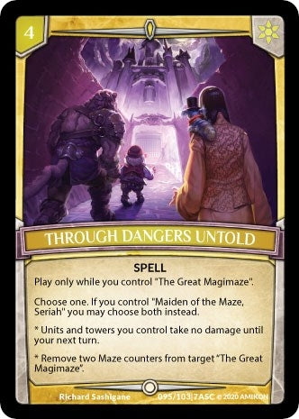Image for Through Dangers Untold (Ascension) (ASC-095) - Argent Saga TCG