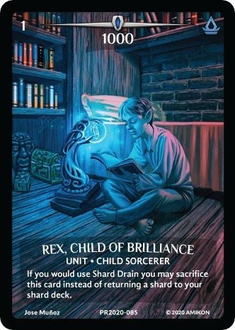 Image for Rex, Child of Brilliance (Argent Saga Promos) (PR2020-085) - Argent Saga TCG