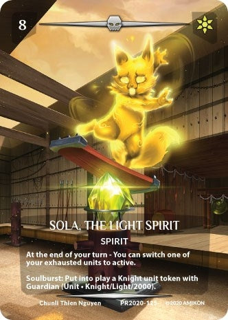 Image for Sola, the Light Spirit (Serial Numbered) (Argent Saga Promos) (PR2020-125) - Argent Saga TCG