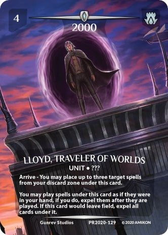 Image for Lloyd, Traveler of Worlds (Serial Numbered) (Argent Saga Promos) (PR2020-129) - Argent Saga TCG