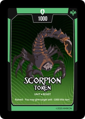 Image for Scorpion Token (Ascension) - Argent Saga TCG