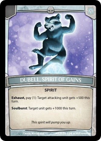 Image for Dubell, Spirit of Gains (Argent Saga Promos) (PR2020-134) - Argent Saga TCG