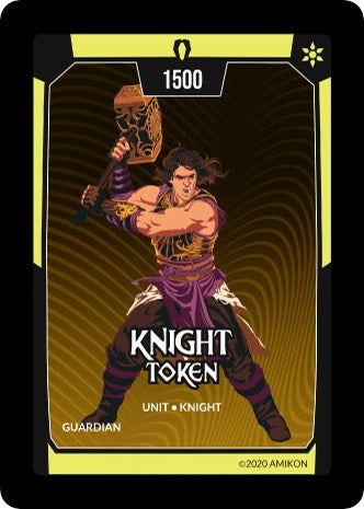 Image for Knight Token (1500 Power with Guardian) (Ascension) - Argent Saga TCG