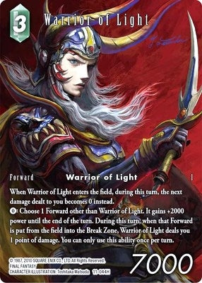Image for Warrior of Light (Full Art) (Opus XI) (11-044H) - Final Fantasy TCG