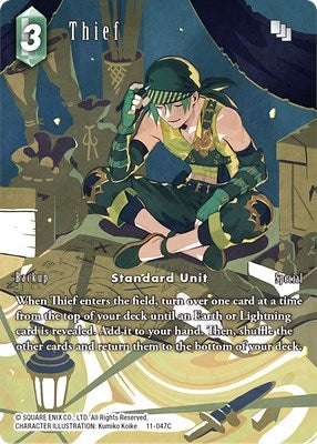 Image for Thief - 11-047C (Full Art) (Opus XI) (11-047C) - Final Fantasy TCG