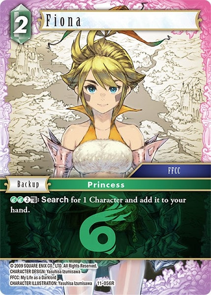 Image for Fiona (Opus XI) (11-056R) - Final Fantasy TCG