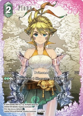 Image for Fiona (Full Art) (Opus XI) (11-056R) - Final Fantasy TCG