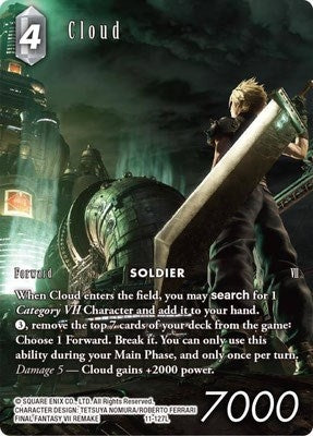 Image for Cloud - 11-127L (Full Art) (Opus XI) (11-127L) - Final Fantasy TCG