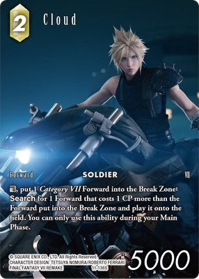 Image for Cloud - 11-136S (Full Art) (Opus XI) (11-136S) - Final Fantasy TCG