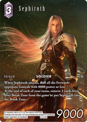Image for Sephiroth - 11-138S (Full Art) (Opus XI) (11-138S) - Final Fantasy TCG