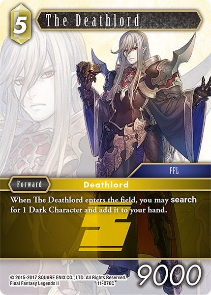 Image for The Deathlord (Opus XI) (11-076C) - Final Fantasy TCG