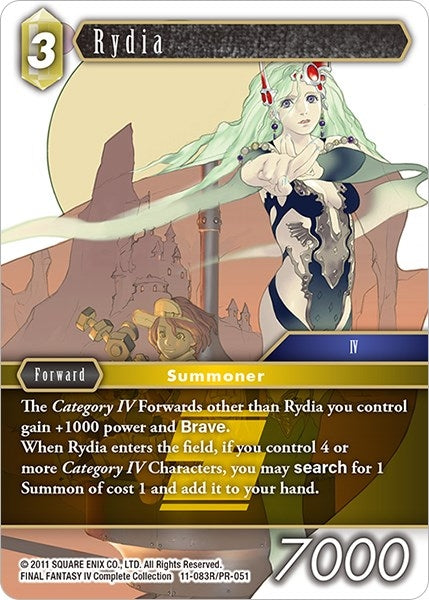 Image for Rydia (Opus XI) (11-083R/PR-051) - Final Fantasy TCG