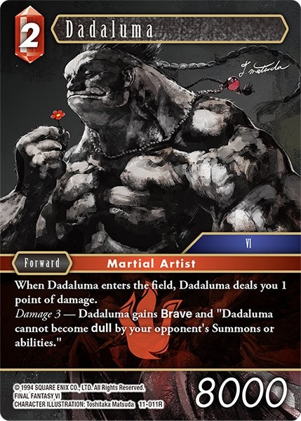 Image for Dadaluma (Opus XI) (11-011R) - Final Fantasy TCG