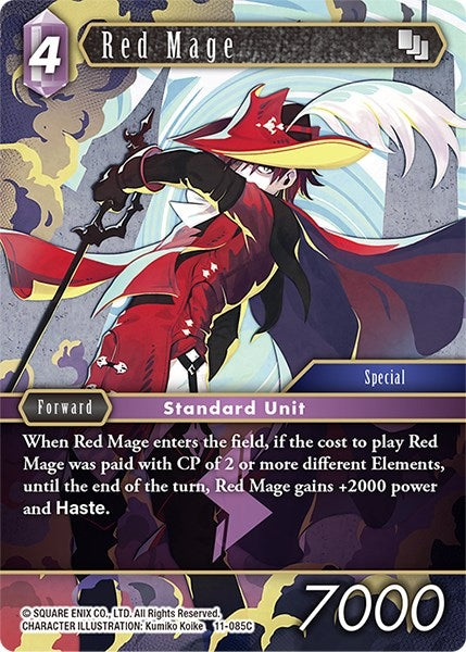 Image for Red Mage (Opus XI) (11-085C) - Final Fantasy TCG