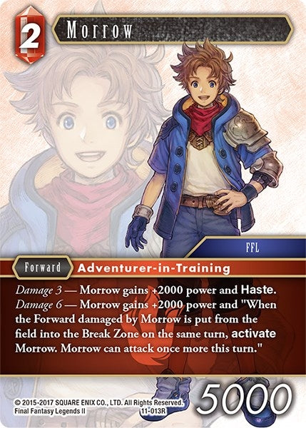 Image for Morrow (Opus XI) (11-013R) - Final Fantasy TCG