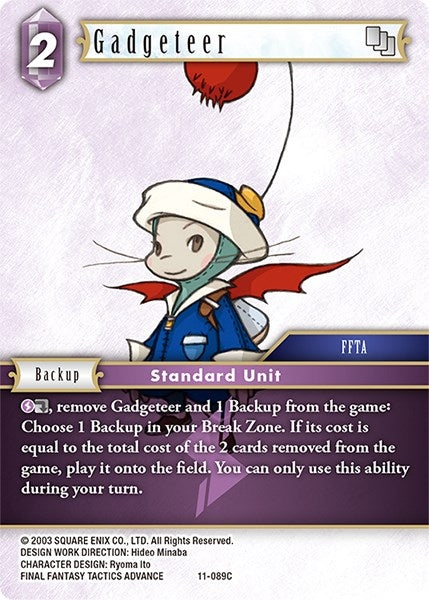 Image for Gadgeteer (Opus XI) (11-089C) - Final Fantasy TCG