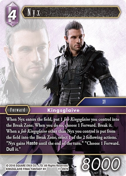Image for Nyx (Opus XI) (11-097H) - Final Fantasy TCG